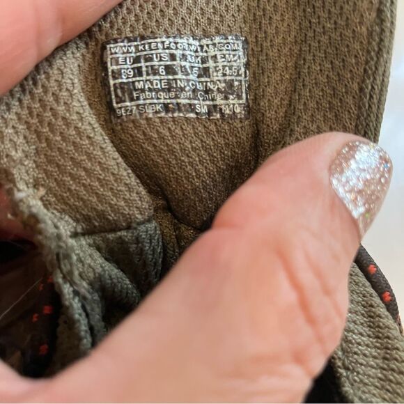 Keen Flint Hiking Shoes Men's 6 US Brown Tan Waterproof Leather Trail 39 EUR - Picture 10 of 12